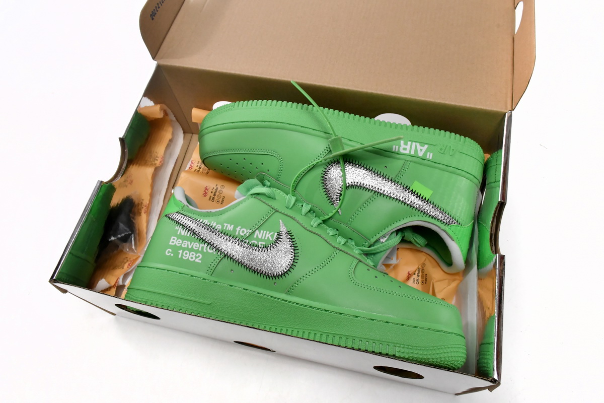 OFF White X Air Force 1 Low Green