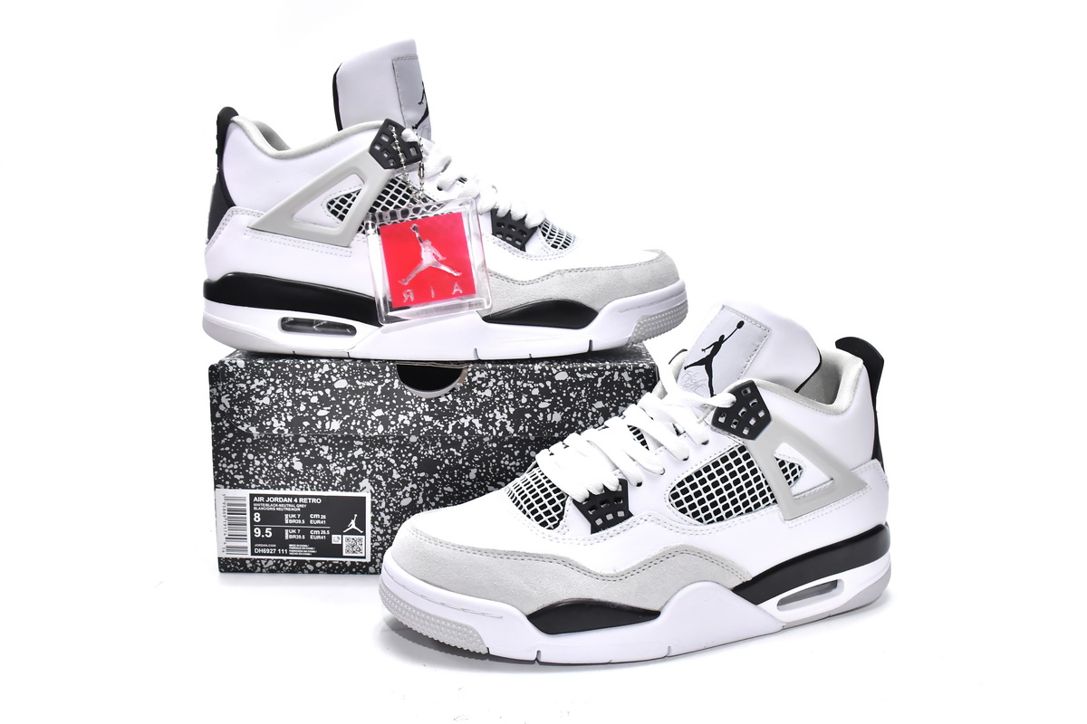 AIR JORDAN 4 RETRO MILITARY BLACK