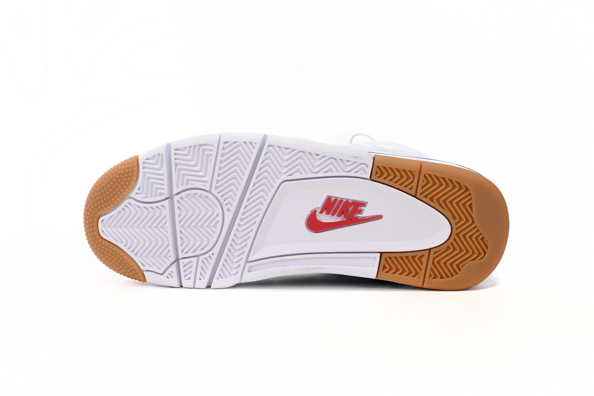 Nike SB x Air Jordan 4 White Blue