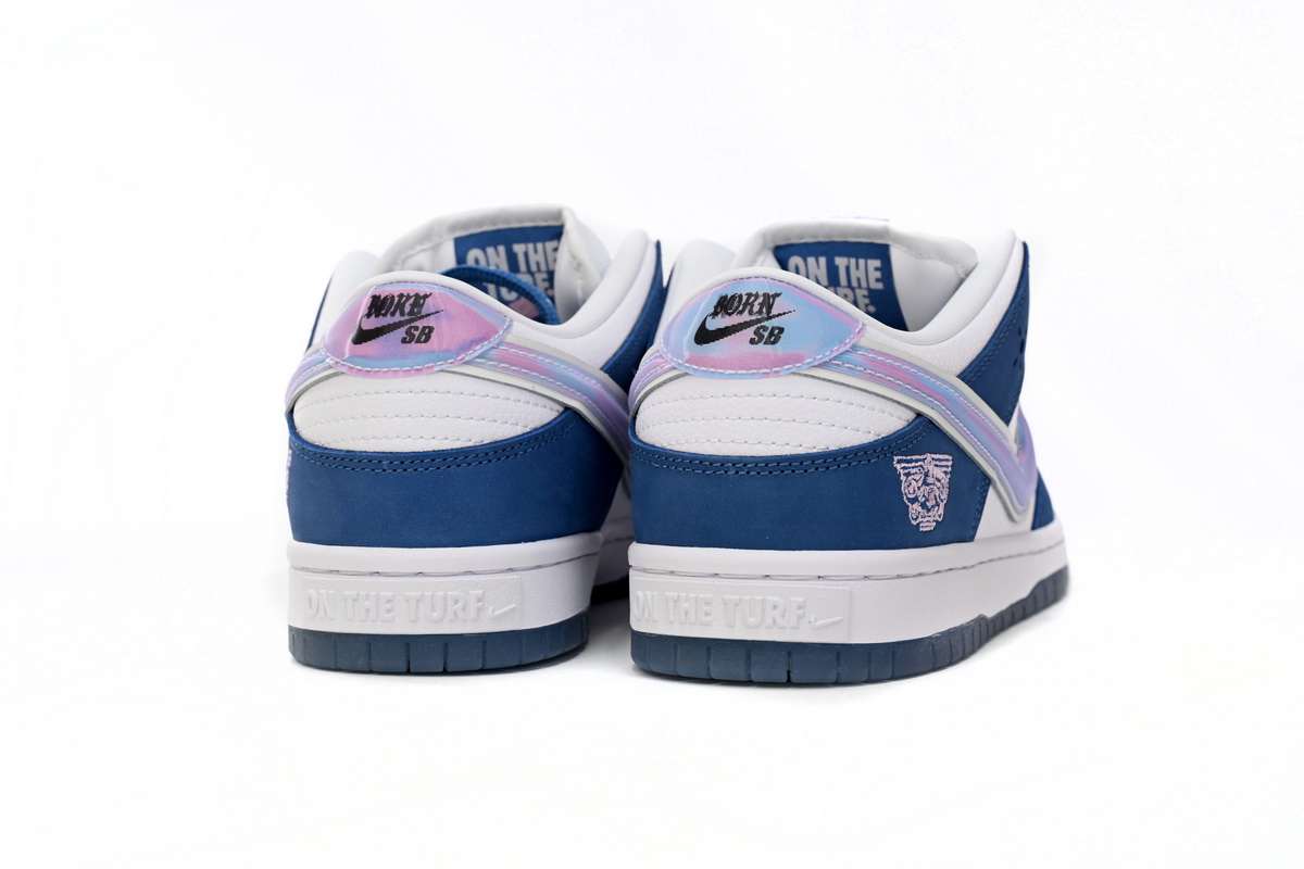 Born x Raised x Nike SB Dunk Low Blue White